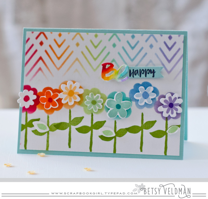 stamps: be<br />
ink: pure poppy, orange zest, harvest gold, summer sunrise, aqua mist,...