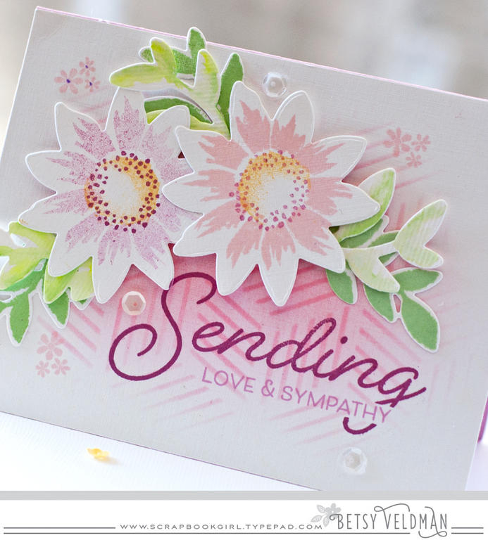 stamps: painted petals<br />
ink: sweet blush, lavender moon, min julep, autumn rose, harvest...