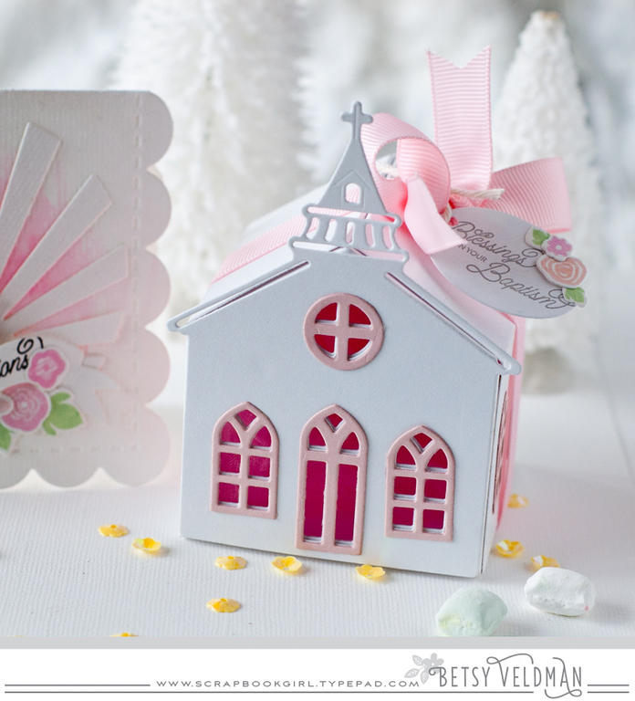 stamps: petite places: church, mini blooms<br />
ink: sweet blush, mine julep, gray...