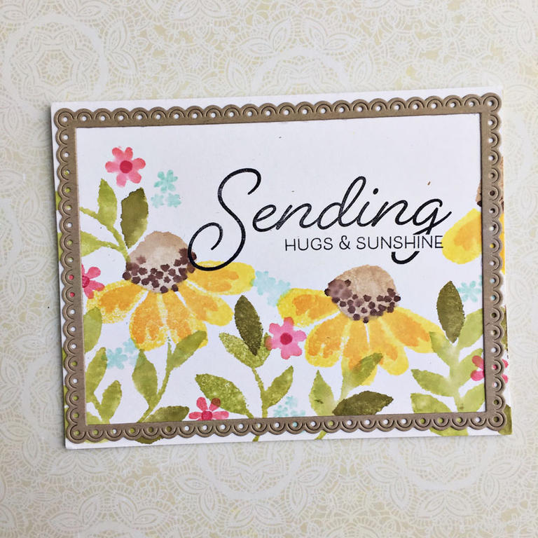 size: 5 1/2&quot; x 4 1/4&quot;<br />
<br />
stamps: Painted Petals<br />
<br />
ink: True...
