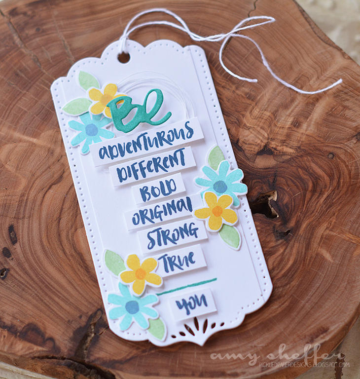 Stamps: Be<br />
<br />
Dies: Be; Basic Bookmark #3<br />
<br />
Ink: Tropical Teal,...