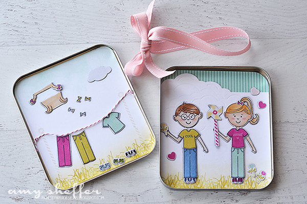 Stamps: Dress Up Dolls: Basics, Quilted: Summer, Valentine Pin-Ups Make It Market Mini Kit<br />...
