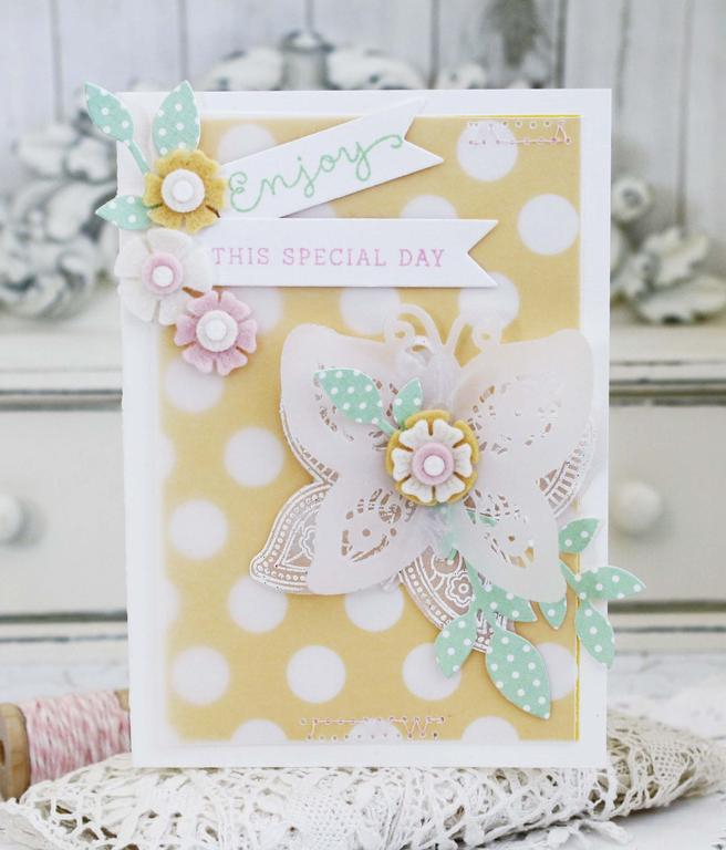 Papertrey Ink Supplies Used:<br />
Stamps:<br />
What the Doodle:  Butterfly<br />
Ink:<br />...