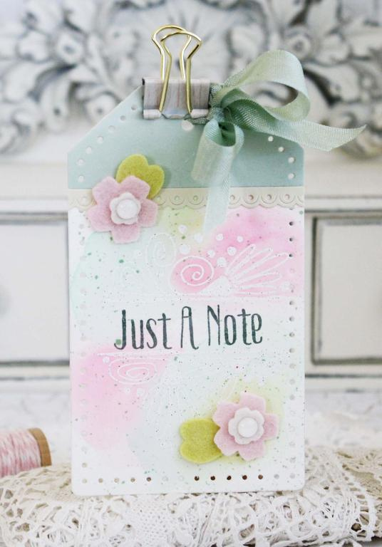 Papertrey Ink Supplies Used:<br />
Stamps:<br />
Splits:  Just a Note<br />
Ink:<br />...