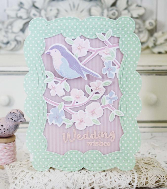 Papertrey Ink Supplies Used:<br />
Stamps:<br />
Spring Woods<br />
Ink:<br />
Winter...