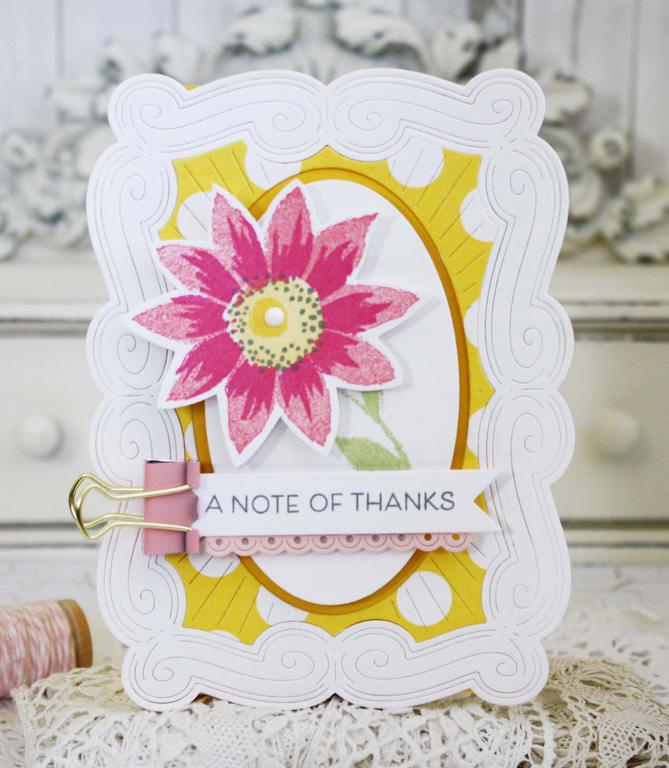 Papertrey Ink Supplies Used:<br />
Stamps:<br />
2016 Anniversary Set:  Painted Petals<br />...