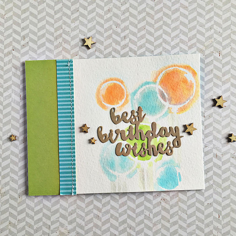 size: 5 1/2&quot; x 4 1/4&quot;<br />
<br />
cardstock: Green Parakeet, Hawaiian Shores...
