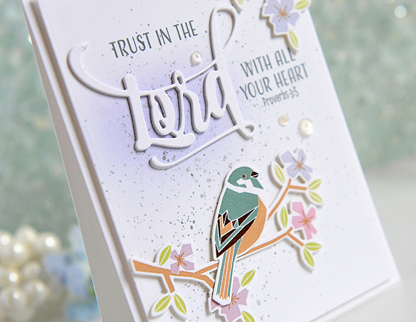 STAMPS: Inspired: Lord, Spring Woods<br />
DIES: Inspired: Lord, Spring Woods<br />
INK:...