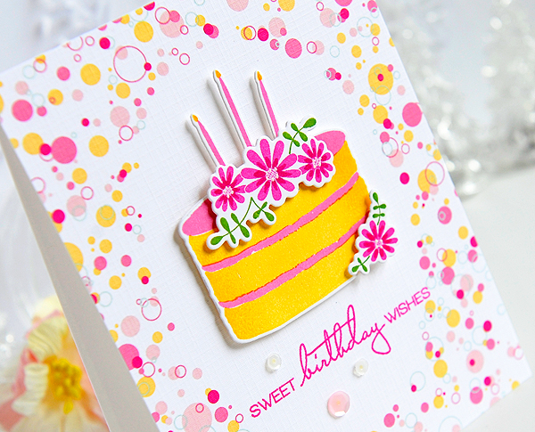 STAMPS: Just Desserts<br />
DIES: Just Desserts<br />
INK: Raspberry Fizz, Hibiscus Burst, New...