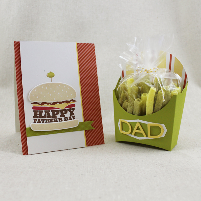 Stamps: King Of The Grill, Treat Box Tag Lines, Canned - Papertrey Ink<br />
Cardstock: Rustic...