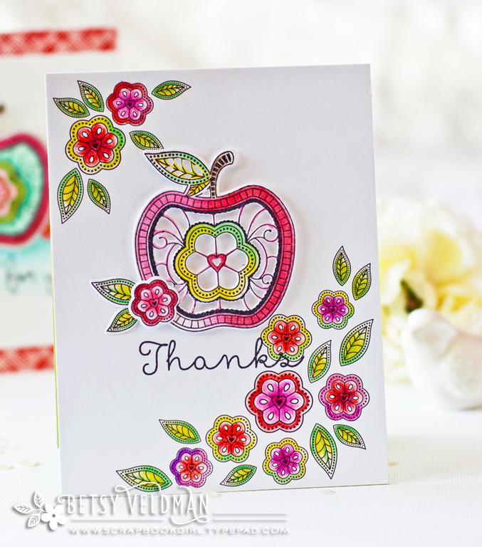stamps: what the doodle: apple<br />
ink: true black<br />
cardstock: stamper&#039;s select...