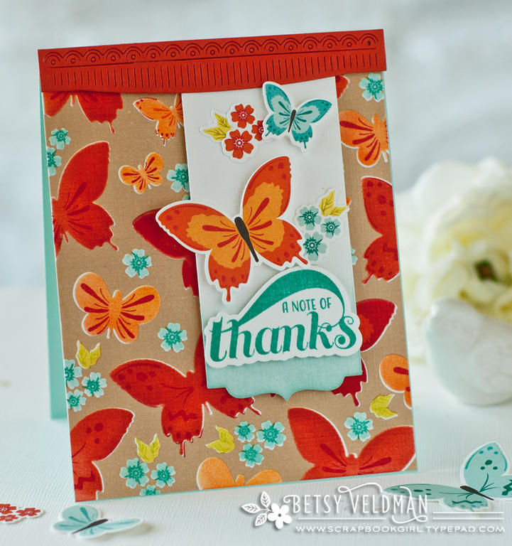 stamps: color pop butterflies, bold &amp; beautiful<br />
ink: terracotta tile, pure poppy,...