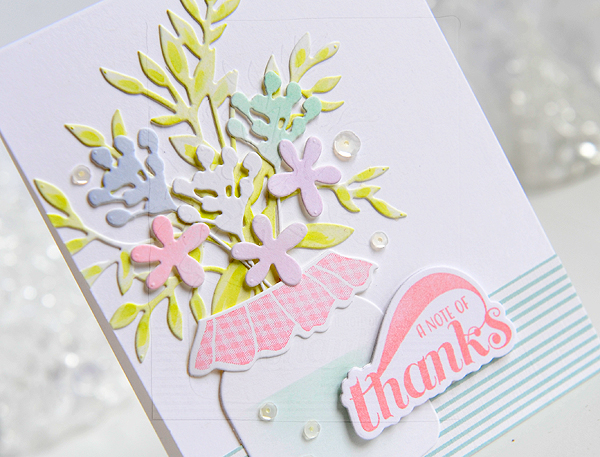STAMPS: Friendship Jar Flowers, Bold &amp; Beautiful Sentiments, Friendship Jar<br />
DIES:...