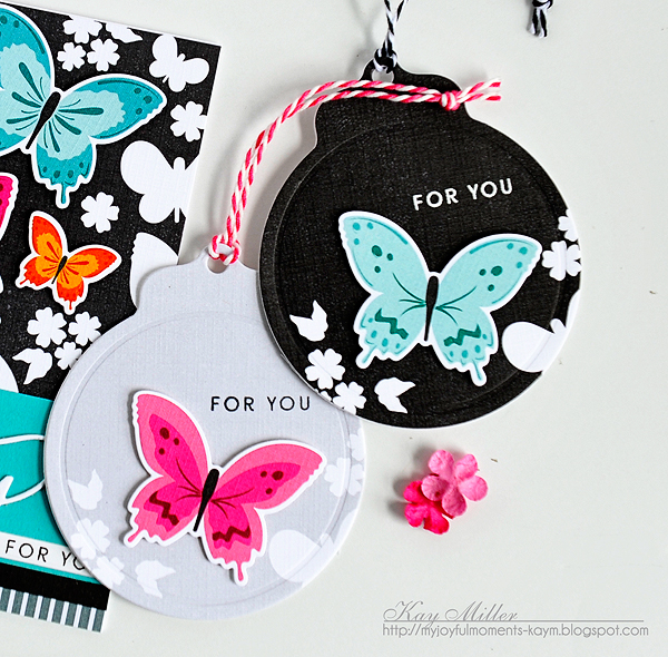 STAMPS: Color Pop Butterflies MIM Mini Kit<br />
DIES: Color Pop Butterflies MIM Mini Kit, Tag...