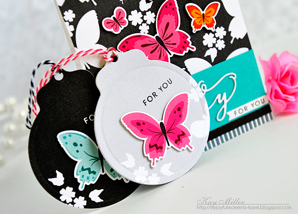 STAMPS: Color Pop Butterflies MIM Mini Kit<br />
DIES: Color Pop Butterflies MIM Mini Kit, Tag...