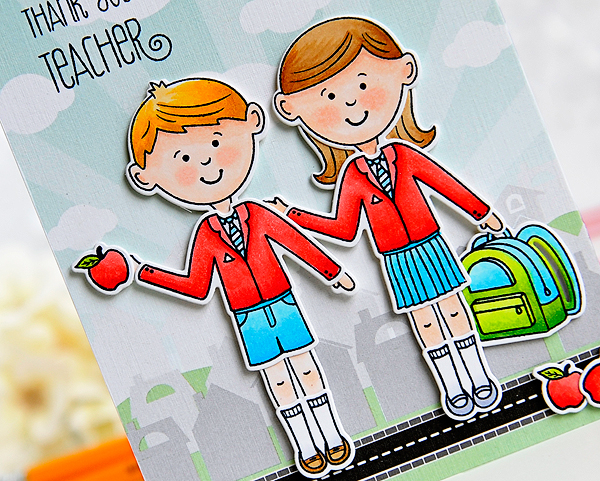 STAMPS: Dress Up Dolls: Basics, Dress Up Dolls: School Days<br />
DIES: Dress Up Dolls: Basics,...