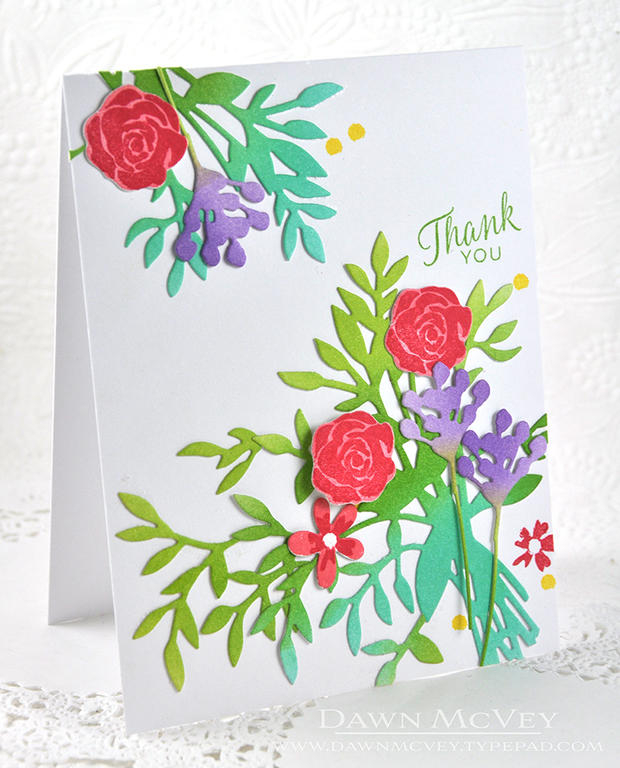 Paper: stamper&#039;s select white<br />
Stamps: Friendship Jar Flowers<br />
Ink: hawaiian...