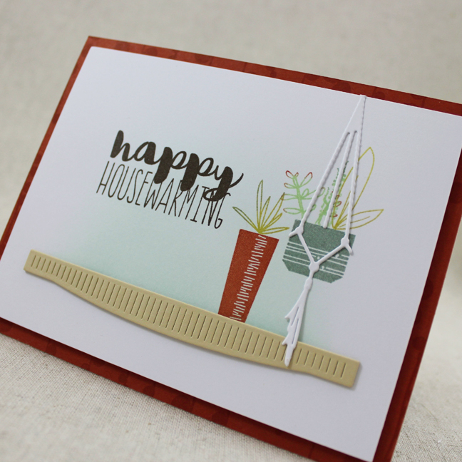 Stamps: Super Succulents - Papertrey Ink<br />
Cardstock: Fine Linen, Terra Cotta Tile -...