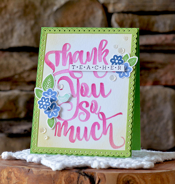 Stamps: Paper Clippings: Thank You, Bloomin&#039; Cute<br />
<br />
Dies: Paper Clipping:...