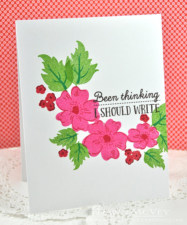 Paper: stamper&#039;s select white<br />
Stamps: Floral Sketches<br />
Ink: smokey shadow,...