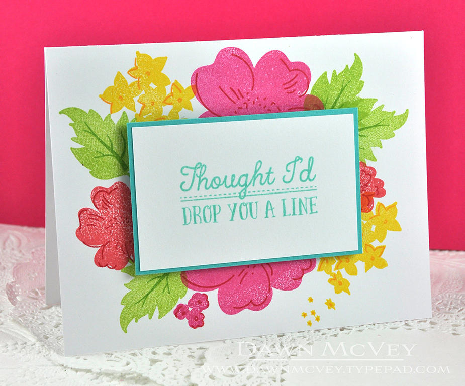 Paper: stamper&#039;s select white, hawaiian shores<br />
Stamps: Floral Sketches<br />
Ink:...