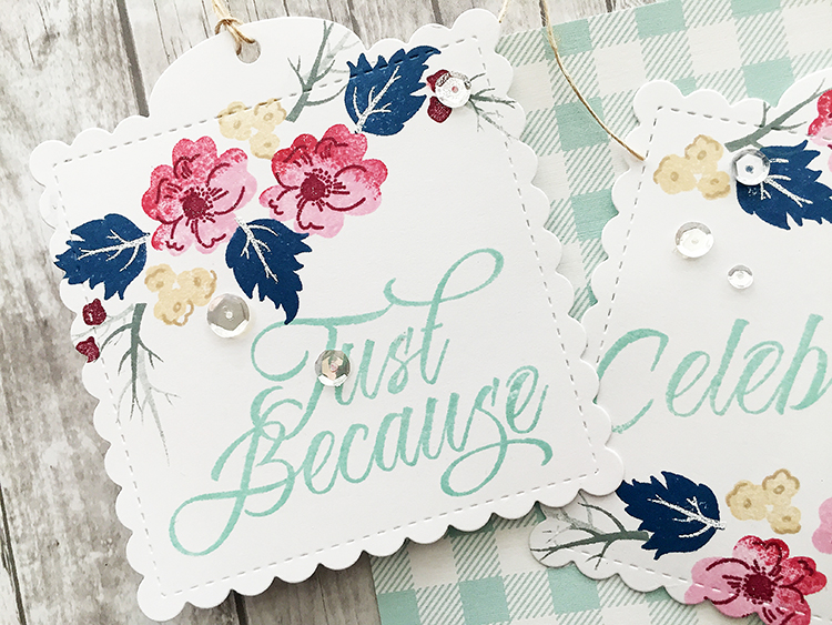 STAMPS: Floral Sketches, Calligraphy Classics<br />
INK: Lovely Lady, Pure Poppy, Scarlet...