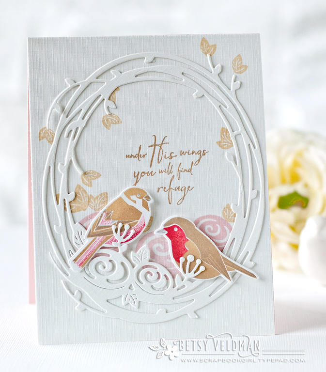 stamps: spring woods, paper clippings: thinking of you<br />
ink: fine linen, classic kraft,...