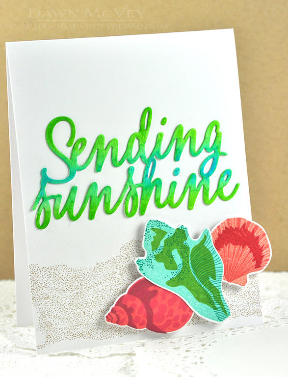 Paper: stamper&#039;s select white, watercolor card stock<br />
Stamps: Sand Swatch, Simple...
