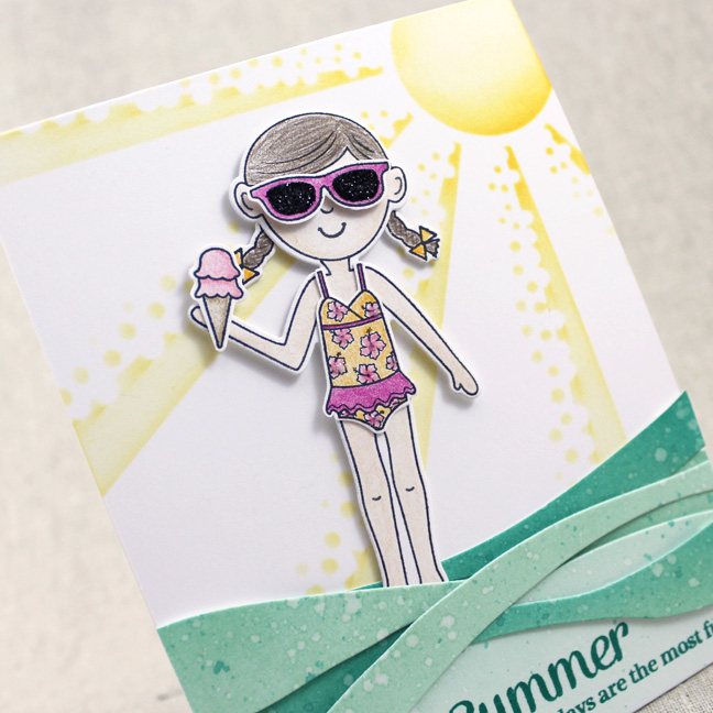 Stamps: Dress Up Dolls: Basics, Dress Up Dolls: Summer, Birthday Classics: June - Papertrey...