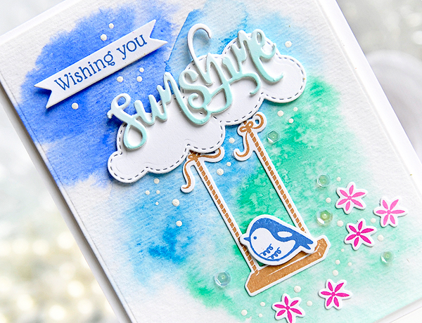 STAMPS: Sunshine &amp; Rainbows MIM Mini Kit <br />
DIES: Sunshine &amp; Rainbows MIM Mini...
