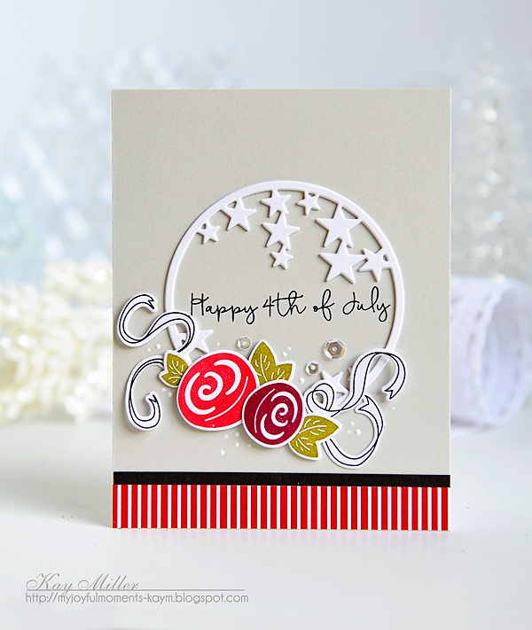 STAMPS: Keep It Simple: Bless The USA, Paper Clippings: Thinking of You, Splits: Celebrate<br />...