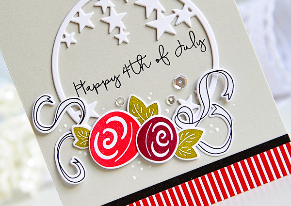 STAMPS: Keep It Simple: Bless The USA, Paper Clippings: Thinking of You, Splits: Celebrate<br />...