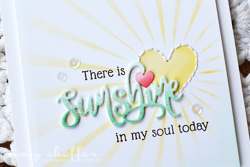 Stamps: Sunshine &amp; Rainbows<br />
<br />
Dies: Sunshine &amp; Rainbows<br />
<br />
Ink:...