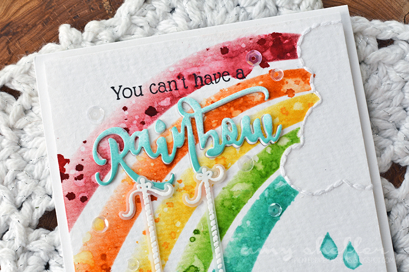Stamps: Sunshine &amp; Rainbows<br />
<br />
Dies: Sunshine &amp; Rainbows<br />
<br />
Ink:...