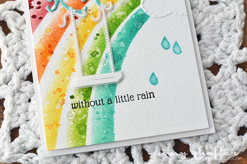 Stamps: Sunshine &amp; Rainbows<br />
<br />
Dies: Sunshine &amp; Rainbows<br />
<br />
Ink:...