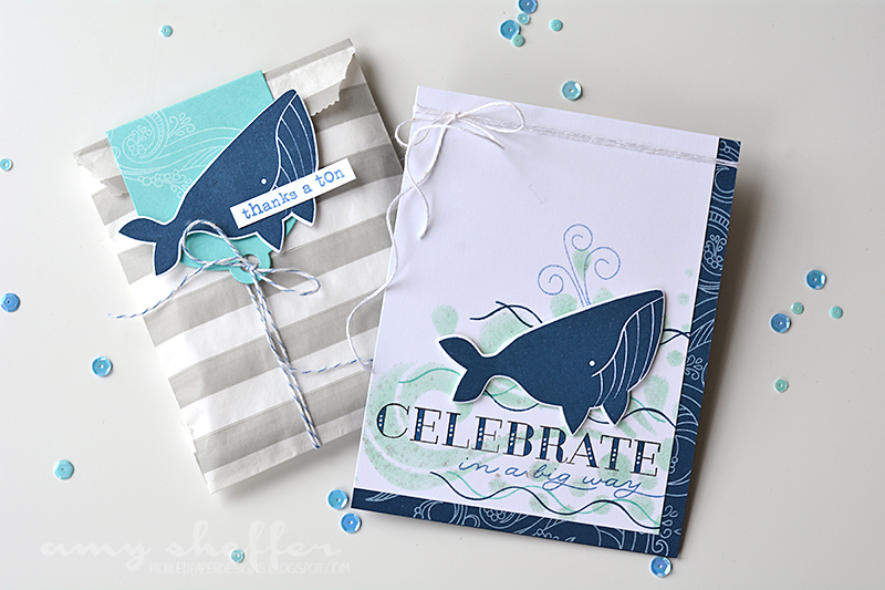 Stamps: Keep Swimming, What the Doodle: Waves, Colorful Words<br />
<br />
Dies: Keep...