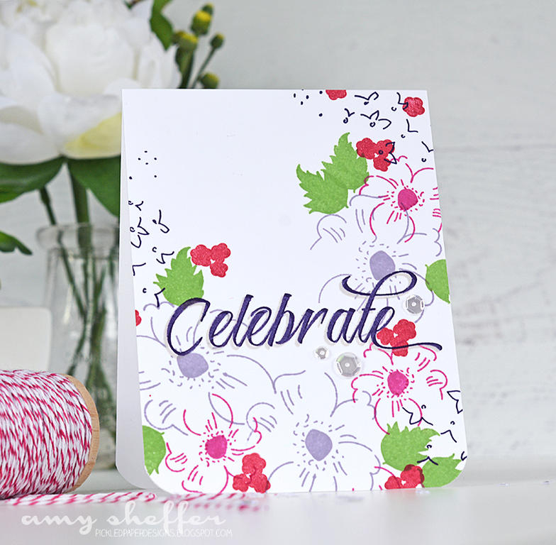 Stamps: Floral Sketches, Calligraphy Classics<br />
<br />
Dies: Edgers #3<br />
<br />
Ink:...