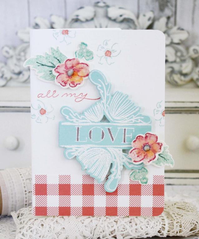 Papertrey Ink Supplies Used:<br />
Stamps:<br />
Floral Sketches, Splits:  Thank You, Colorful...