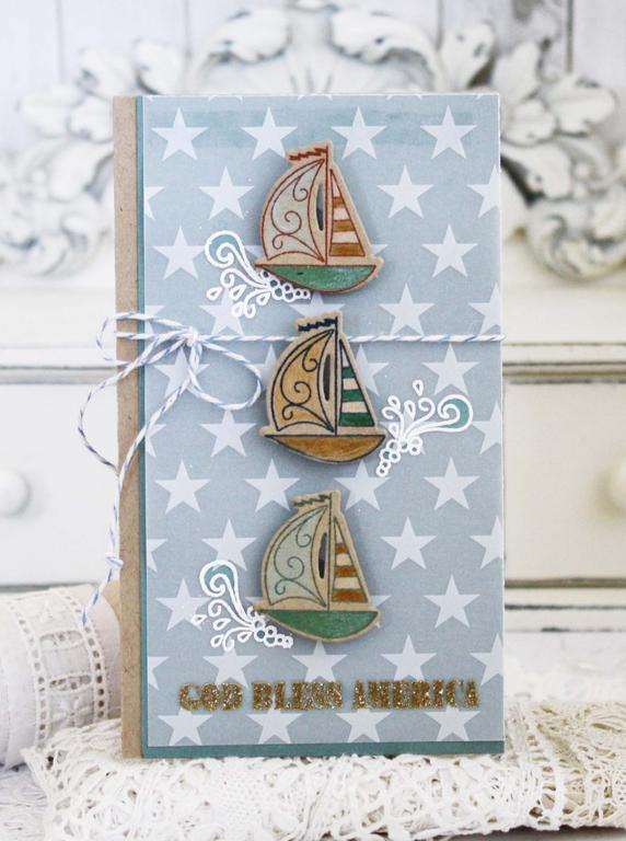 Papertrey Ink Supplies Used:<br />
Stamps:<br />
What the Doodle:  Waves, Keep it Simple:...