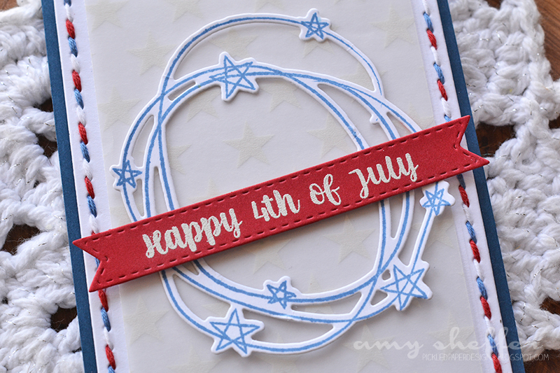Stamps: Keep It Simple: Bless the USA; Star Scribbles<br />
<br />
Dies: Star Scribbles,...