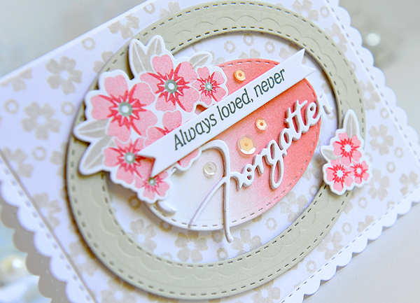 STAMPS: Forget Me Not<br />
DIES: Forget Me Not, Noted: Scalloped A2 Dies, Tag Sale #10<br />...