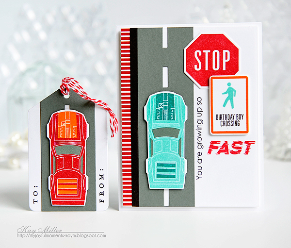 Card<br />
<br />
STAMPS: Need For Speed, Road Signed <br />
DIES: Need For Speed, Road...