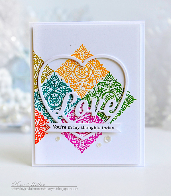 STAMPS: Woodblocks Prints, The Skinny<br />
DIES: Enclosed Heart, Tag Sale Die #10<br />
INK:...