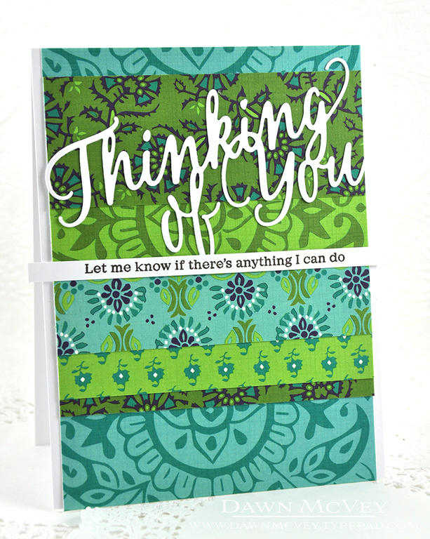 Paper: stamper&#039;s select white, Woodblock Prints paper pack<br />
Stamps: The Skinny<br />...