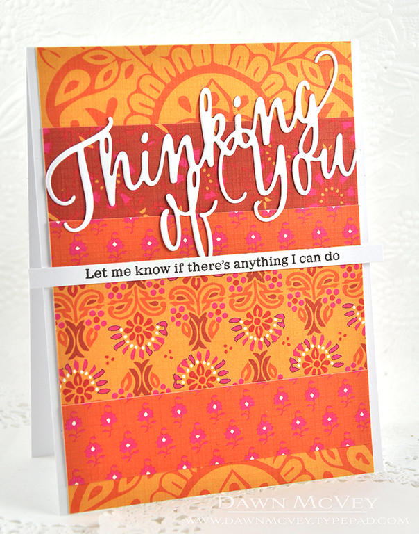 Paper: stamper&#039;s select white, Woodblock Prints paper pack<br />
Stamps: The Skinny<br />...