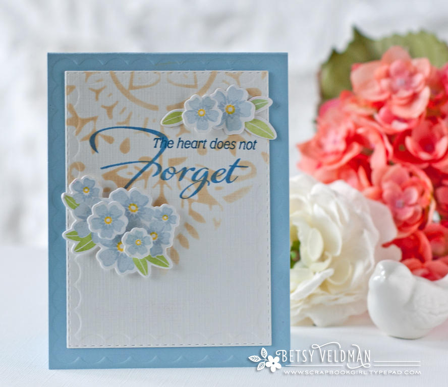stamps: forget me not<br />
ink: spring rain, bright buttercup, mint julep, blueberry sky, fine...