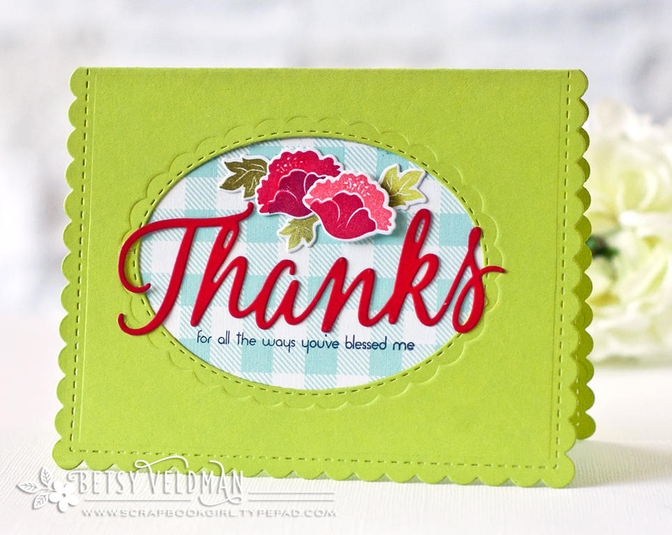 stamps: the skinny, graceful greetings II<br />
ink: pure poppy, berry sorbet, scarlet jewel,...