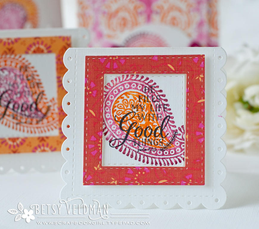stamps: woodblock prints, phrases &amp; praises<br />
ink: raspberry fizz, scarlet jewel,...