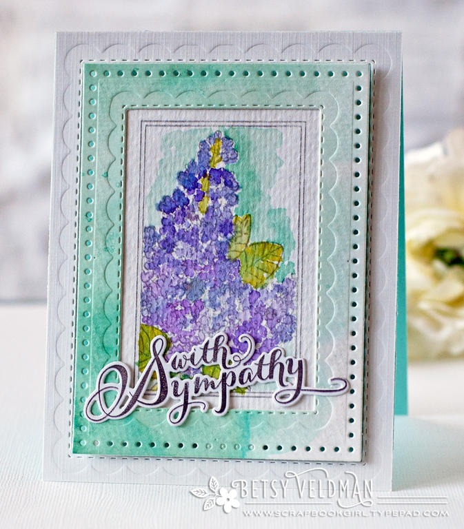 stamps: graceful greetings II, botanical blocks II<br />
ink: amethyst allure, blueberry sky,...