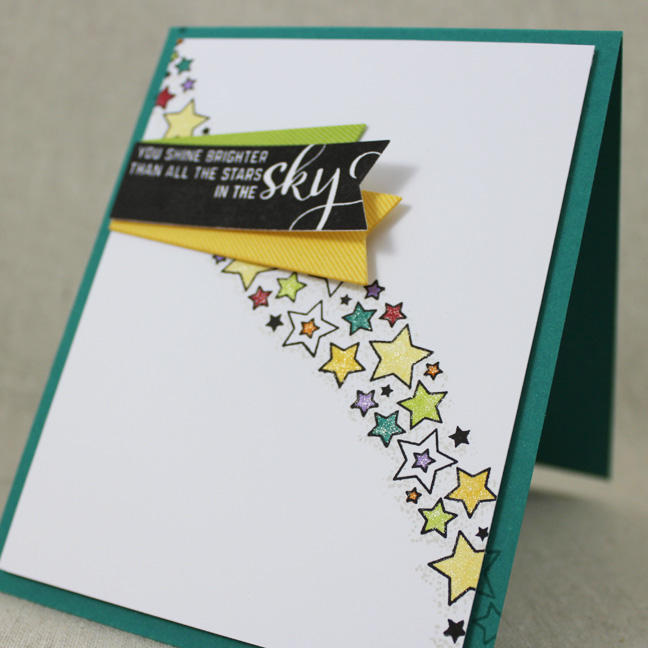 Stamps: Number The Stars, Background Basics: Galaxy - Papertrey Ink<br />
Cardstock: Tropical...